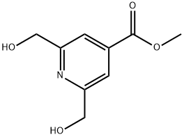 Methyl 2,6-bis(hydroxyMethyl)isonicotinate Struktur