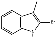 2-BROMO-3-METHYL-1H-INDOLE Struktur