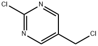 2-chloro-5-(chloroMethyl)pyriMidine Struktur