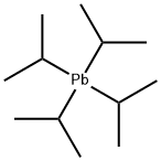 Tetrakis(1-methylethyl)plumbane Struktur