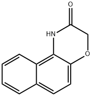 1H-naphth[2,1-b][1,4]oxazin-2(3H)-one Struktur