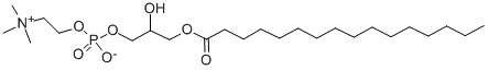 1-Palmitoyl-Lysolecithin,Synthetic Struktur