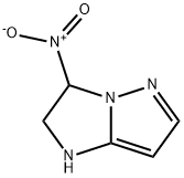 1H-Imidazo[1,2-b]pyrazole,  2,3-dihydro-3-nitro- Struktur