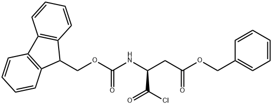 FMOC-ASP(OBZL)-CL Struktur