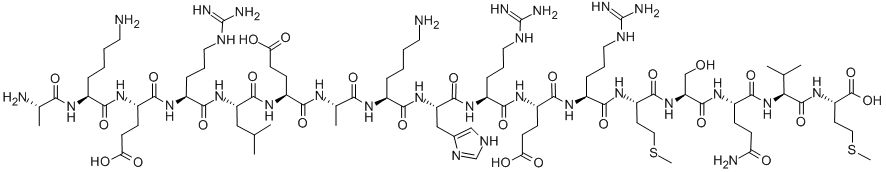 ALA-LYS-GLU-ARG-LEU-GLU-ALA-LYS-HIS-ARG-GLU-ARG-MET-SER-GLN-VAL-MET Struktur