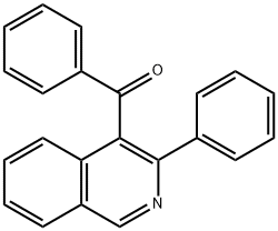 PHENYL-(3-PHENYLISOQUINOLIN-4-YL)METHANONE Struktur