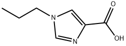 1H-Imidazole-4-carboxylicacid,1-propyl-(9CI) Struktur