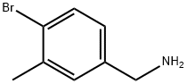 4-BROMO-3-METHYLBENZYLAMINE Struktur