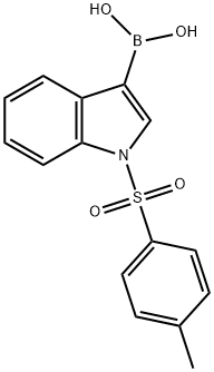 N-(P-TOLUENESULFONYL)INDOLE-3-BORONIC ACID Struktur