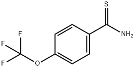 4-(TRIFLUOROMETHOXY)THIOBENZAMIDE Struktur