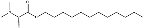 dodecyl 2-dimethylaminopropanoate Structure