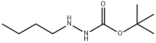 Hydrazinecarboxylic acid, 2-butyl-, 1,1-dimethylethyl ester (9CI) Struktur