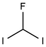 Fluorodiiodomethane Struktur