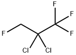 2,2-Dichloro-1,1,1,3-tetrafluoropropane Struktur