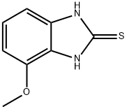 2H-Benzimidazole-2-thione,1,3-dihydro-4-methoxy-(9CI) Struktur