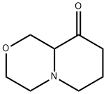 Pyrido[2,1-c][1,4]oxazin-9(6H)-one,  hexahydro- Struktur