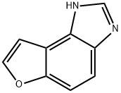 1H-Furo[3,2-e]benzimidazole(9CI) Struktur