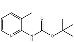 CARBAMIC ACID, (3-ETHYL-2-PYRIDINYL)-, 1,1-DIMETHYLETHYL ESTER