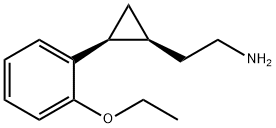 Cyclopropaneethanamine, 2-(2-ethoxyphenyl)-, cis- (9CI) Struktur