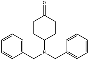 4-(dibenzylamino)cyclohexanone Struktur