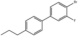 4''-PROPYL-4-BROMO-3-FLUOROBIPHENYL Struktur