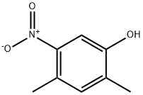 Phenol,  2,4-dimethyl-5-nitro- Struktur