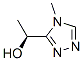 4H-1,2,4-Triazole-3-methanol, alpha,4-dimethyl-, (S)- (9CI) Struktur