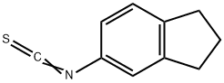 1H-Indene,2,3-dihydro-5-isothiocyanato-(9CI) Struktur