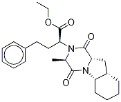 トランドラプリル関連化合物D ((S)-ETHYL 2-[(3S, 5AS, 9AR, 10AS)-3-METHYL-1,4-DIOXODECAHYDROPYRAZINO[1,2-A]INDOL-2(1H)-YL]-4-PHENYLBUTANOATE)