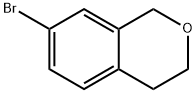 7-broMo-3,4-dihydro-1H-isochroMene Struktur