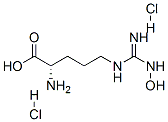 Nw-Hydroxyl-L-arginine Dihydrochloride Struktur