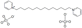 tetradecamethylenedipyridinium diperchlorate  Struktur