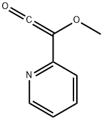 Ethenone, methoxy-2-pyridinyl- (9CI) Struktur