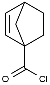 Bicyclo[2.2.1]hept-2-ene-1-carbonyl chloride (9CI) Struktur