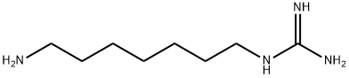 1,7-Diaminoheptane, N-amidino- Struktur