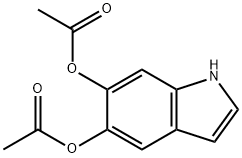 5,6-二乙酰氧基吲哚, 15069-79-1, 結(jié)構(gòu)式