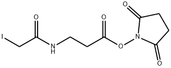 Succinimidyl-3-(iodoacetamido)propionate Struktur