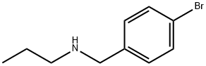 N-(4-bromobenzyl)-N-propylamine Struktur