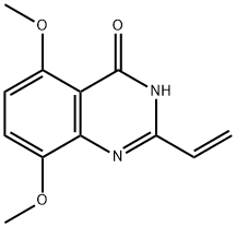 4(1H)-Quinazolinone,  2-ethenyl-5,8-dimethoxy-  (9CI) Struktur