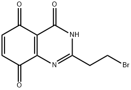 4,5,8(1H)-Quinazolinetrione,  2-(2-bromoethyl)-  (9CI) Struktur