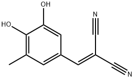 Propanedinitrile, [(3,4-dihydroxy-5-methylphenyl)methylene]- (9CI) Struktur