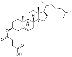 Cholesteryl hemisuccinate Structure