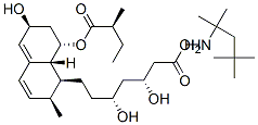 PRAVASTATIN 1,1,3,3-TETRAMETHYL BUTYLAMINE Struktur