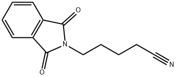 5-(1,3-dioxoisoindol-2-yl)pentanenitrile Struktur