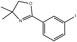 4,5-DIHYDRO-2-(3-IODOPHENYL)-4,4-DIMETHYLOXAZOLE Struktur