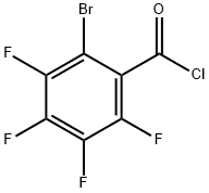 2-溴-3,4,5,6-四氟苯甲酰氯, 151096-42-3, 結(jié)構(gòu)式