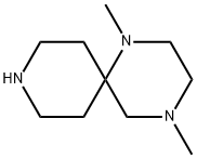 1,4,9-Triazaspiro[5.5]undecane,1,4-dimethyl-(9CI) Struktur