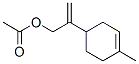 4-methyl-beta-methylenecyclohex-3-ene-1-ethyl acetate  Struktur