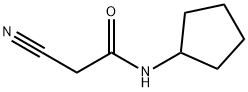 2-CYANO-N-CYCLOPENTYLACETAMIDE Struktur