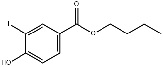 Butyl 4-hydroxy-3-iodobenzoate Struktur